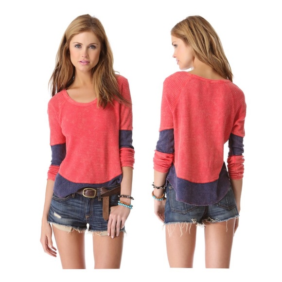 Free People Tops - Free People - We the Free Diamond Dozen Thermal